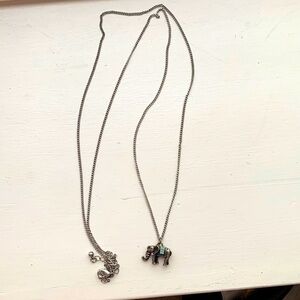 Elephant Long Necklace